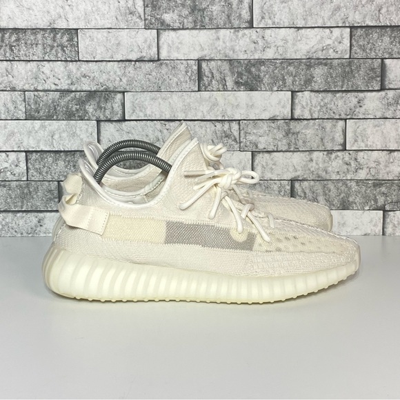 New Yeezy Boost 350 V2 Mens 13 Bone White Adidas Shoes - Picture 2 of 10